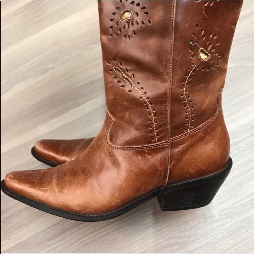 Matisse Brown Western Boots - Picture 6 of 7